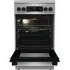 Gorenje GKS5C71XF cocina independiente con horno Plata