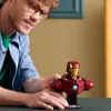 Set de construcción LEGO Marvel Super Heroes Iron Man MK4 modelo 3D, 436 piezas, incluye 1 minifigura, para 18+