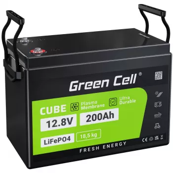 Batería LiFePO4 Greencell - 200Ah - 12.8V - 2560Wh L (CAV04S)