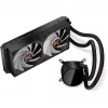 HydroX 240 ARGB, refrigeración líquida negra