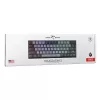 Teclado mecánico gaming White Shark WAKIZASHI-2 distribución US gris-negro con switches rojos