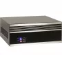 Caja de PC INTER-TECH S21 negra/plateada ATX compatible con 6 ventiladores