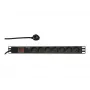 Protección contra sobretensiones LogiLink PDU7C01 negro 7 salidas de CA 230 V 2 m