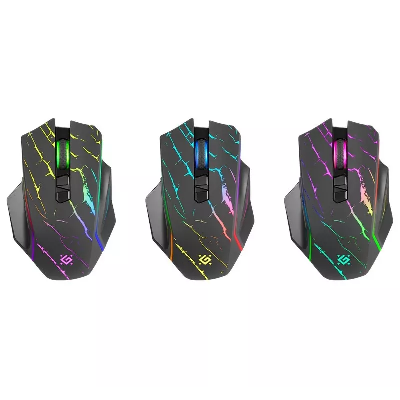 Ratón DEFENDER GM-503 URAN OPTIC RF RGB 3200dpi 8P