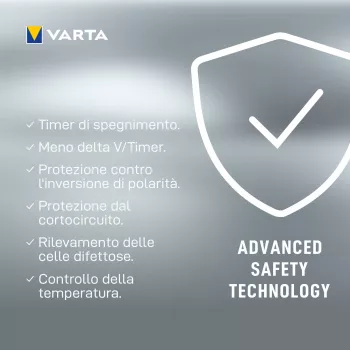 Cargador de baterías Varta 57687 pila doméstica AC