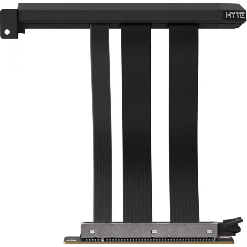 PCIe 5.0 Hyper Riser, cable de extensión negro, 20cm