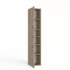 Armario de almacenamiento de baño Topeshop S33 SONOMA roble