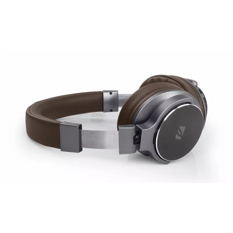 Muse M-278 BT Headset Auriculares inalámbricos con diadema micro-USB Bluetooth marrón, plata