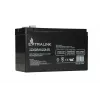 Batería de plomo-ácido sellada (VRLA) 12V 9Ah Extralink – AGM, 1 ud., negro
