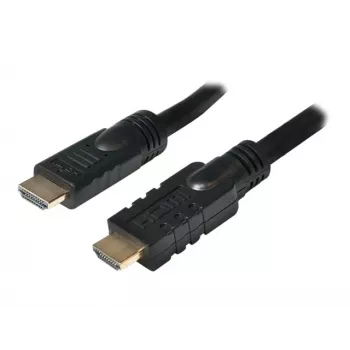 LogiLink CHA0020 Cable HDMI 20 m HDMI Type-A (estándar) Negro