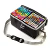 Set de rotuladores Extralink MARKERY 204 uds. — set de rotuladores a base de alcohol, varios colores, 204 uds.