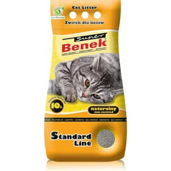 Certech Super Benek Standard Natural - Arena aglomerante para gatos 10 l