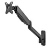 Soporte de pared para monitor MACLEAN MC-332, compatible con pantallas de 17 inch a 32 inch, inclinación fija, compatible con VESA
