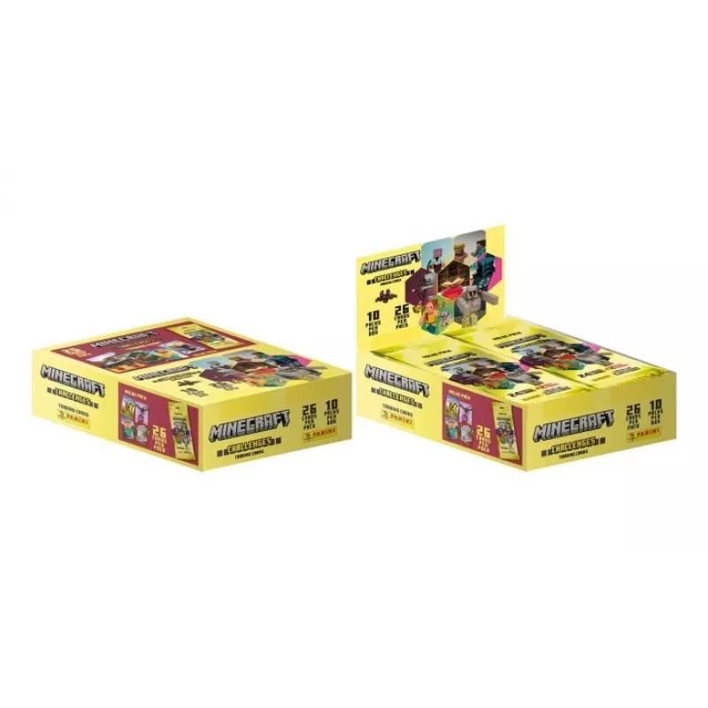 Panini Minecraft Fat Pack sobre con cartas