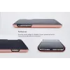 Funda trasera VixFox para iPhone XSMAX con compartimento para tarjetas, rosa
