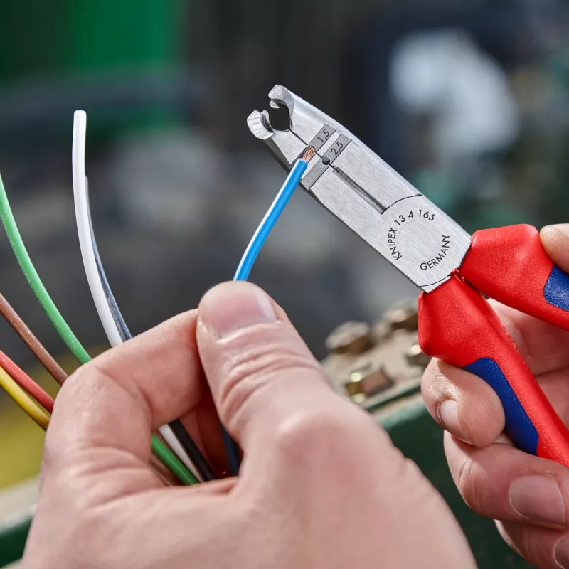Knipex 13 42 165 alicate diámetro máximo de tubo 1,3 cm material del mango plástico