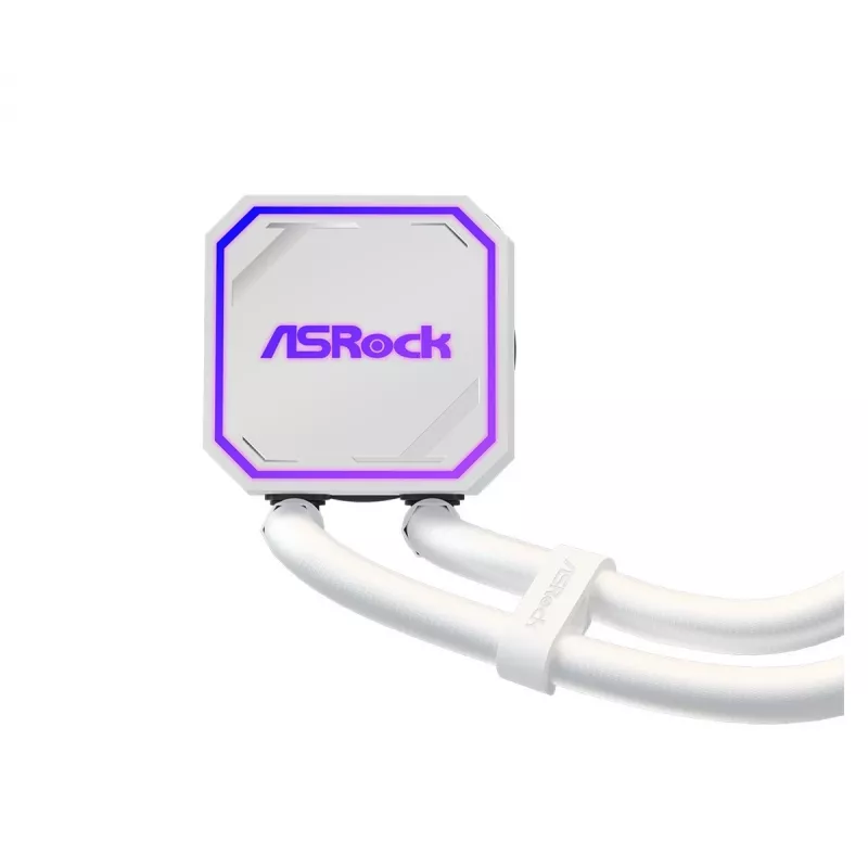 Refrigeración líquida para CPU ASROCK Pro 360 ARGB White – refrigeración líquida AIO de 360mm, iluminación ARGB, acabado blanco