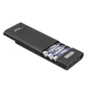 Akyga AK-BC-04 Carcasa para power bank 20000 mAh, 8x 18650, 18W PD QC4+, USB-C, 2x USB-A, Lightning