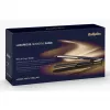 Plancha de pelo BABYLISS ST484E — placas cerámicas, tecnología Warm, 230 V, cable de 3,3 m, negro/oro