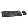 Logitech Pebble 2 Combo for Mac teclado y ratón inalámbricos QWERTZ alemán grafito