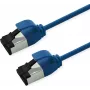 ROLINE Cable de parcheo S/FTP Cat.8.1, delgado, PoE, azul, 2 m (21.15.3442)