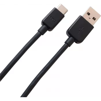 Cable de datos HTC DC M700 73H00621-00M USB Type-C 1,2 m negro a granel