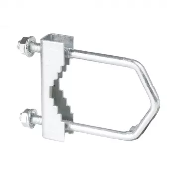 Abrazadera Extralink M8, media, acero, galvanizado