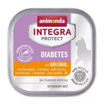 ANIMONDA Integra Protect Diabetes Huhn - Comida húmeda para gatos - 100 g