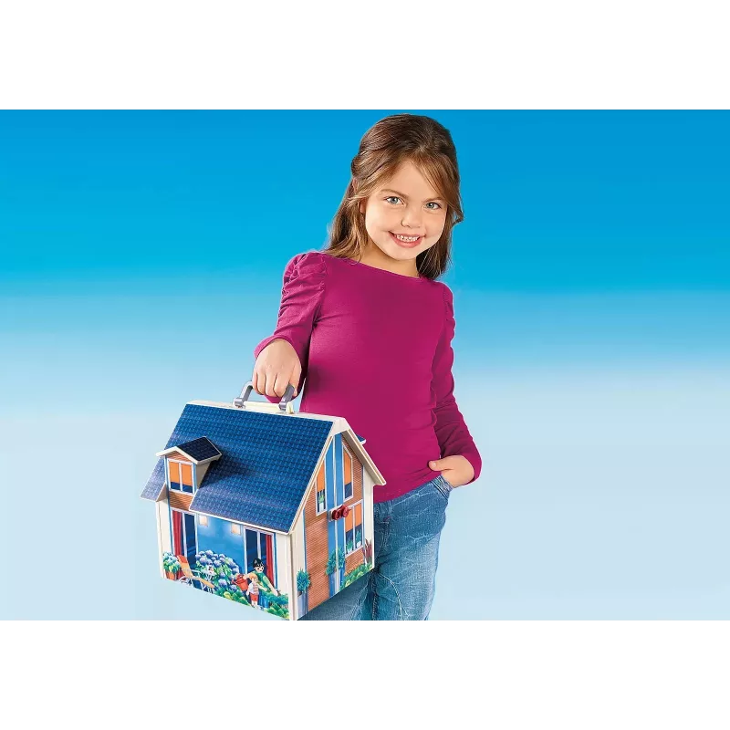 Set de construcción PLAYMOBIL Casa de muñecas 70985 multicolor plástico