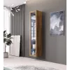 Vitrina Cama Meble VIGO 180 — vitrina de cristal de pared, 1800×400×300 mm, roble wotan