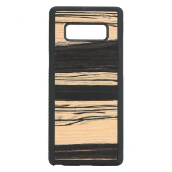 Funda para smartphone man and wood para Samsung Galaxy Note 8 — ébano blanco acabado negro