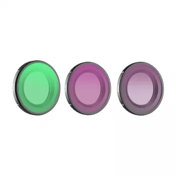 Set de 3 filtros Sunnylife CPL + ND8 + ND16 para Osmo Nano