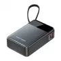 Batería externa portátil Vention FHYB0 20000mAh 65W, 2× USB-C, 1× USB-A, negra