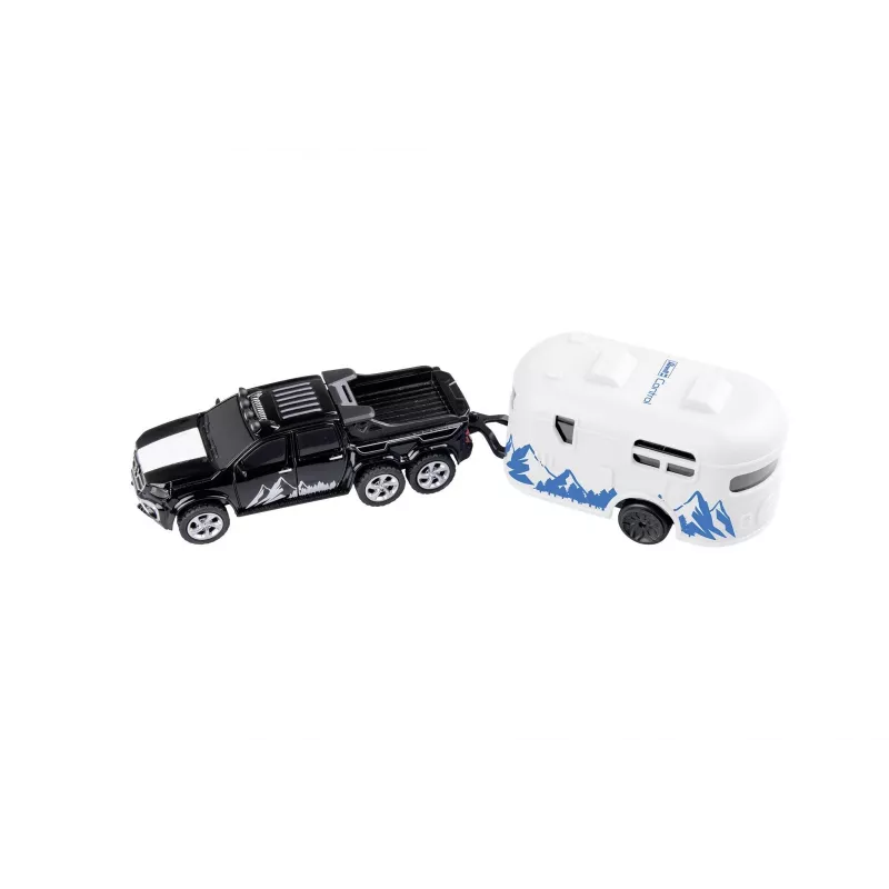 Coche RC con caravana REVELL 23566 — mini modelo teledirigido, a pilas, vehículo de juguete