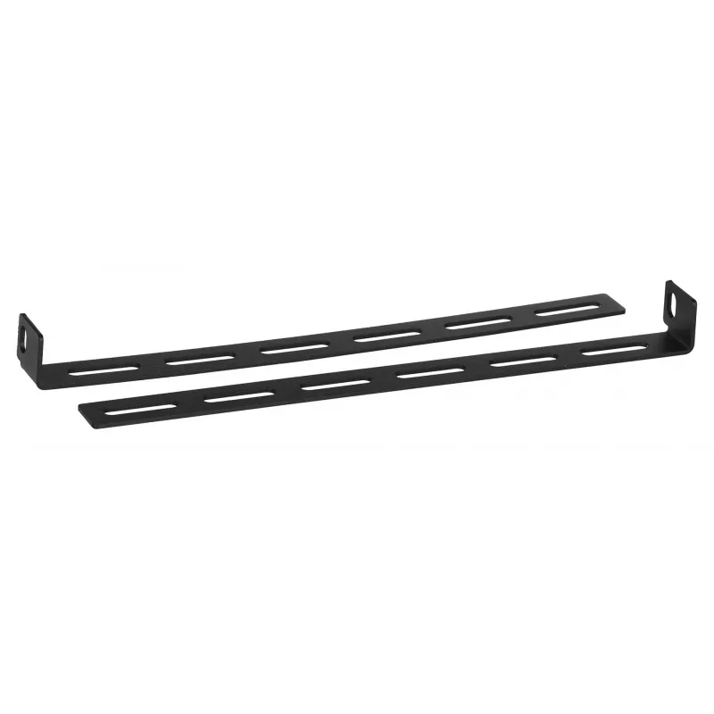 Lanberg AK-1005-B bandeja fija de 19 pulgadas, 1U, 483x500 mm, para armarios de 800 mm, 25 kg, negra