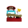 Set Play Burger Shop KLEIN 7336 — juguete de juego de rol compacto y fácil de limpiar para niños