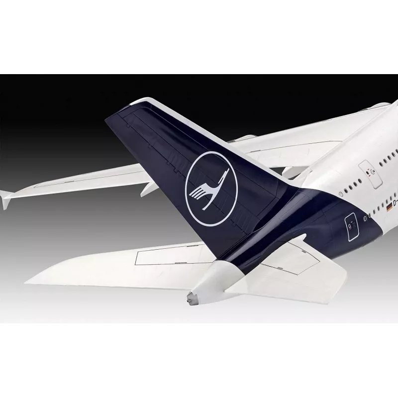 Maqueta montada Revell Airbus A380-800 Lufthansa New Livery