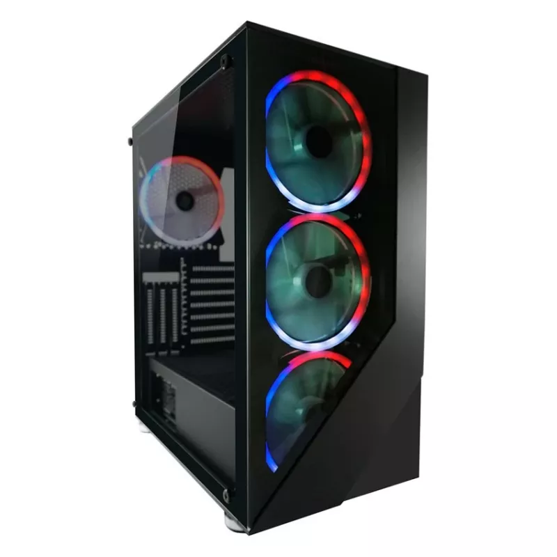 Caja gaming LC-Power 803B Midi Tower Negro