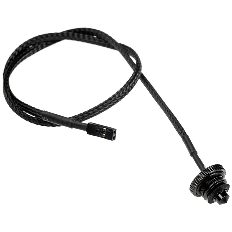 Alphacool Eiszapfen 17596 sensor de temperatura plano, G1/4, negro
