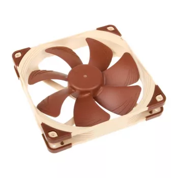 Ventilador de carcasa Noctua NF-A14 FLX de 140 mm, 25 mm de grosor, 900–1200 rpm, flujo de aire de 115,5 m³/h, 13,8–19,2 dB