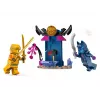 LEGO NINJAGO Mech de combate de Arin, figura de acción, juguete ninja para niños y niñas a partir de 4 años, set Dragons Rising con minifigura de Arin y mini-Kata