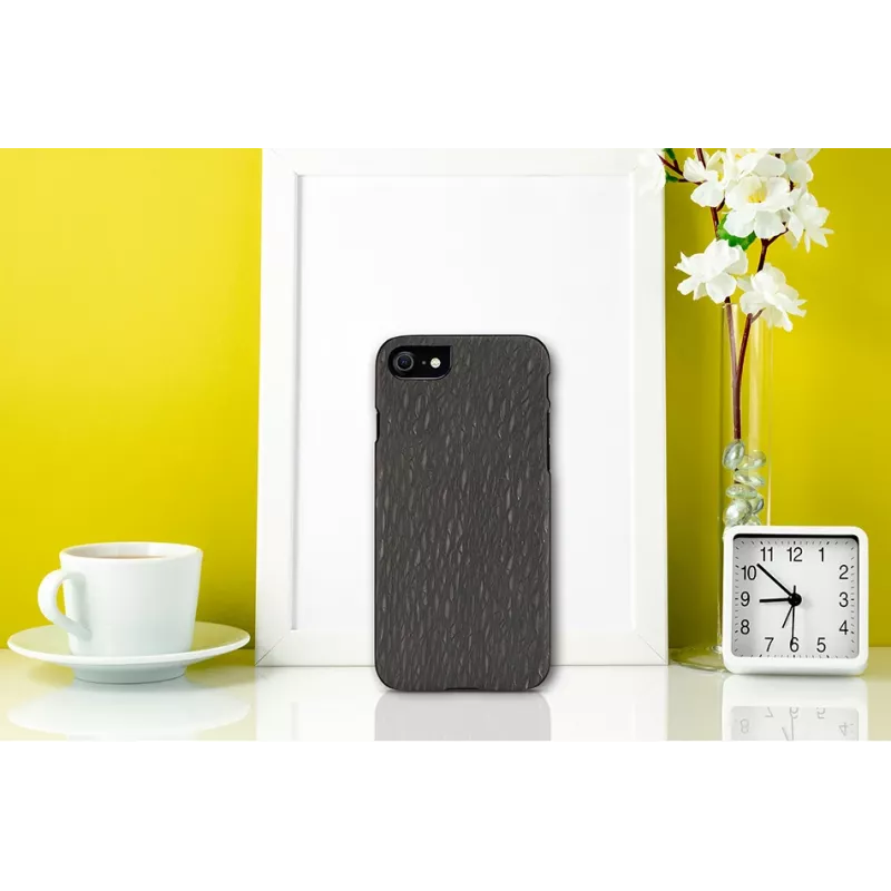 Funda para móvil Man and Wood para iPhone 7/8 – negro Carvalho