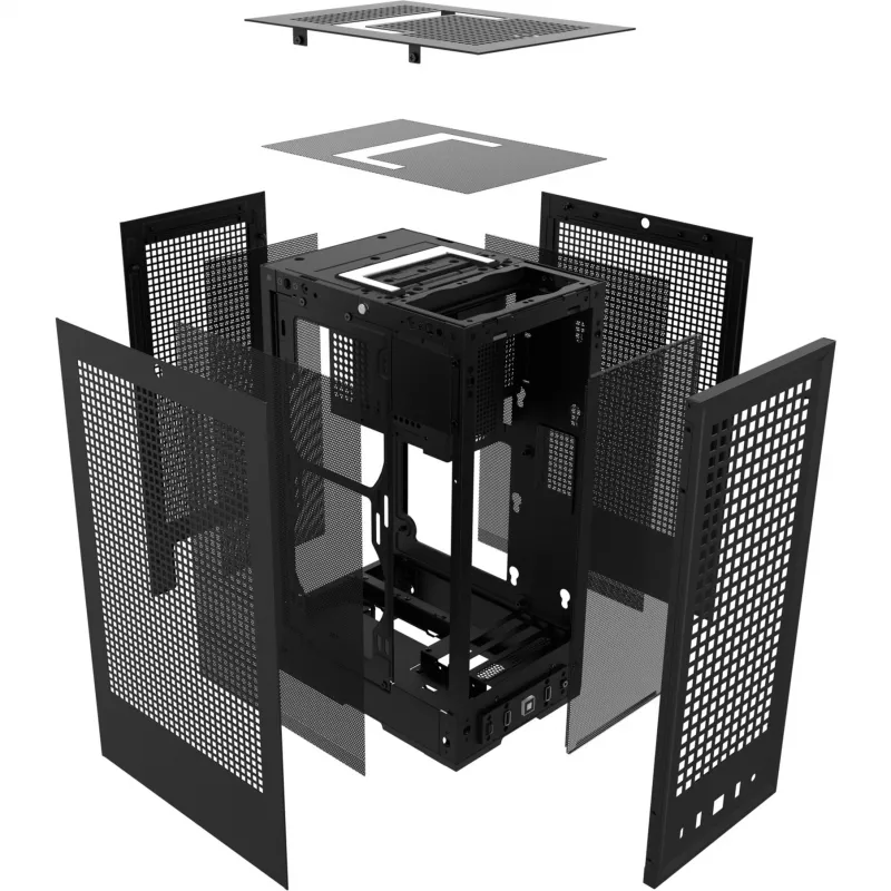 Caja de PC HYTE Revolt 3 Small Form Factor negra