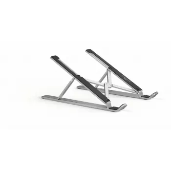 Soporte pasivo Durable 505123 para portátil plateado para uso en interiores