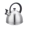 Hervidor Maestro MR1302 acero inoxidable 2,5 L, apto para inducción, silbato con tapa abatible, asa negra