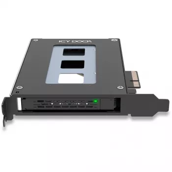 ICY Dock ToughArmor MB111VP-B - rack de almacenamiento móvil - para SSD M.2 / M.3 rack móvil - 2,5