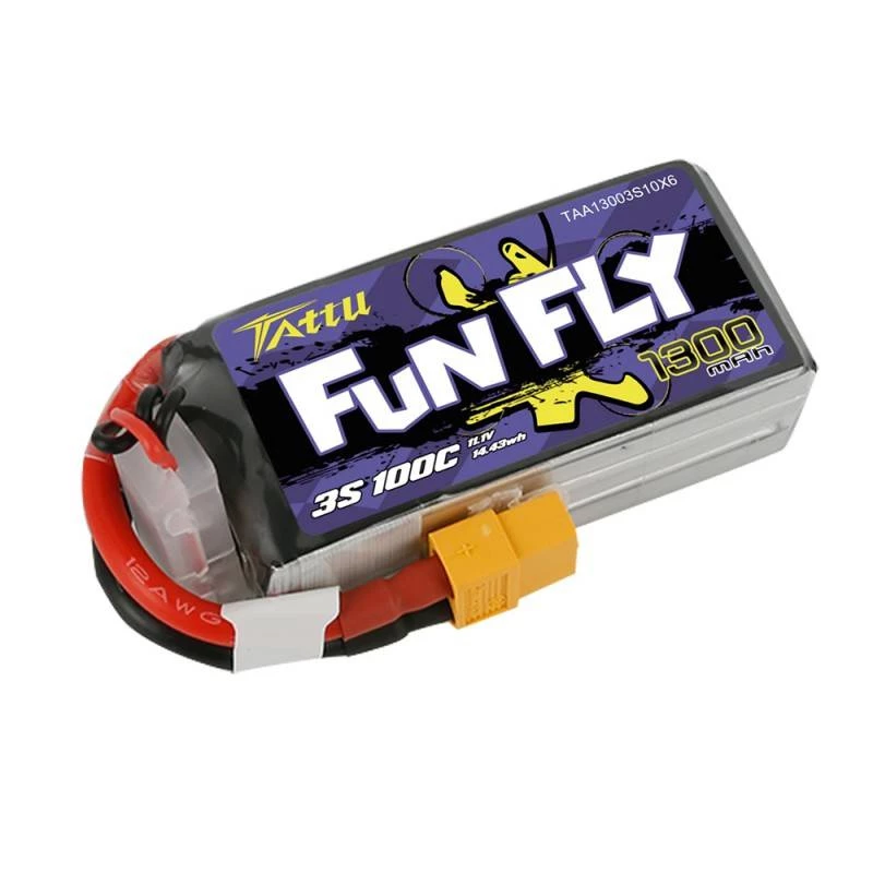 Batería Tattu Funfly 1300mAh 11,1V 100C 3S1P