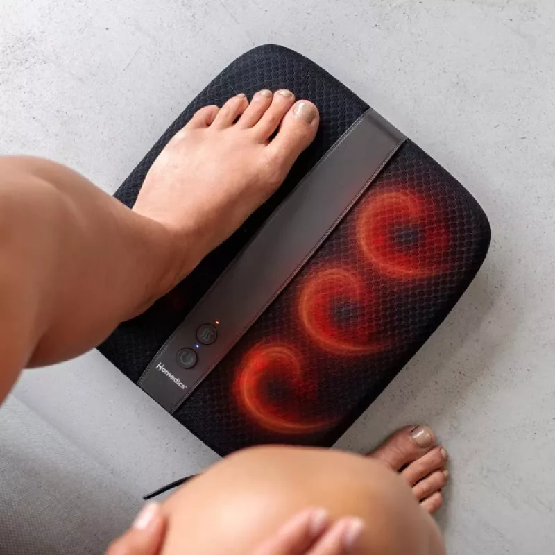 Masajeador de pies HoMedics FM-TS12H-EU Shiatsu Deluxe con funciones de calor y amasado