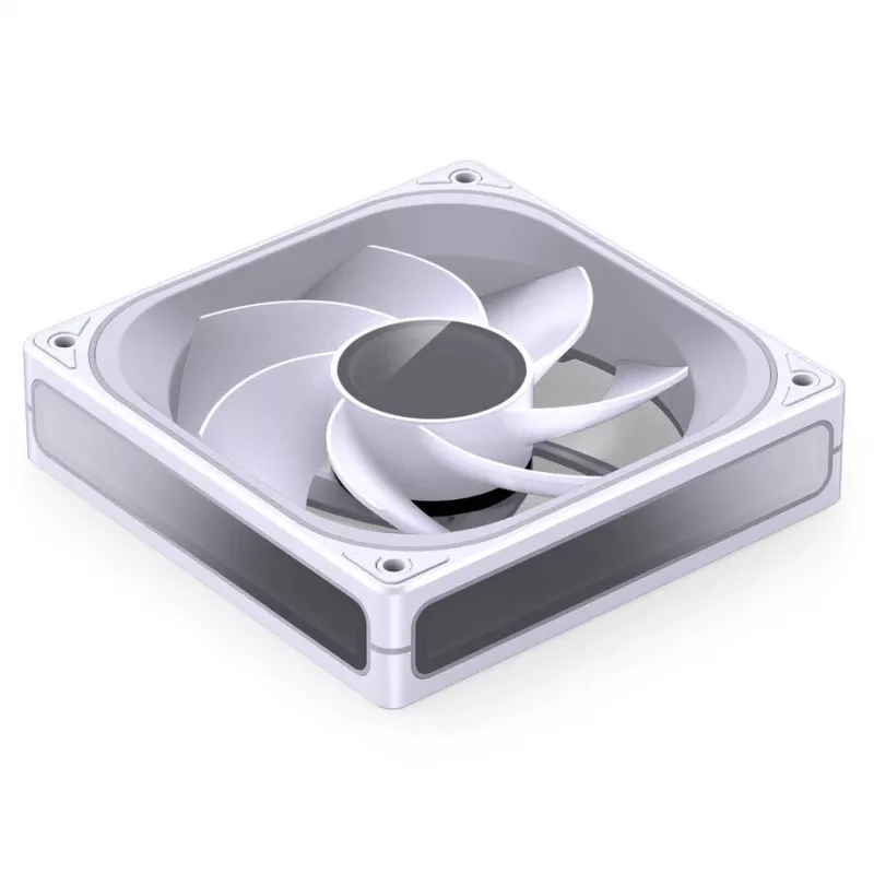Ventilador de refrigeración Jonsbo ZB-120 Reverse Blade PWM ARGB 120mm blanco, ventilador axial, 120 mm
