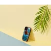 Funda protectora iKins para Apple iPhone 12 mini con diseño de playa infantil
